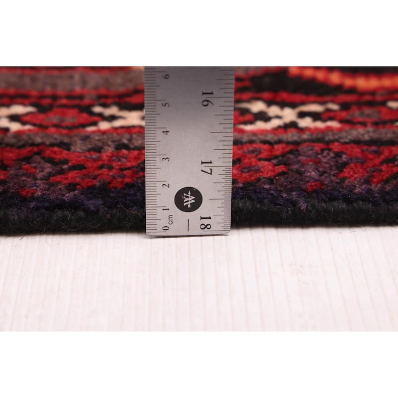 ECARPETGALLERY Hand-knotted Kayseri Vintage Red Wool Rug - 6'10 x 10'4