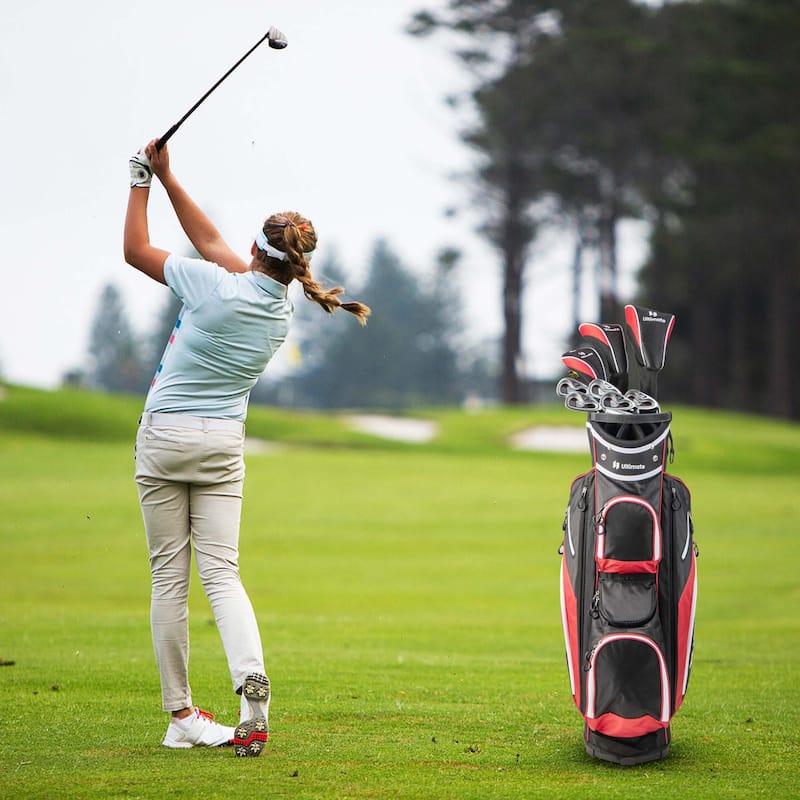 9 PCS Golf Clubs Set Professional Golf Clubs for Women Right Hand