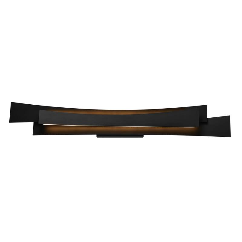 Candora Integrated LED Black Vanity Light - Black