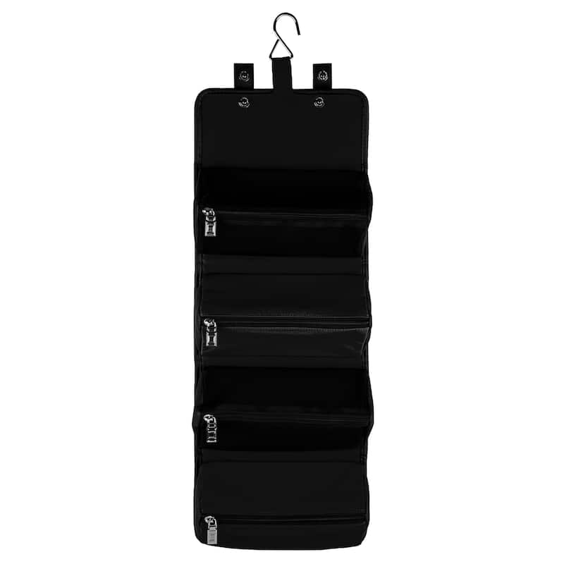 Bathroom Organizer with Funcitonal Pouches and Privacy