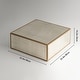 preview thumbnail 7 of 6, Vintage Mirror Square Coffee Table