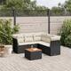 Option Black and Cream-3x corner+Table+2x middle