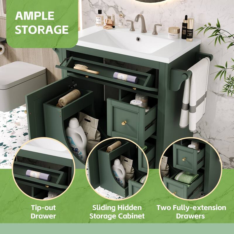 Single Sink Bathroom Vanity