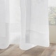 preview thumbnail 5 of 5, No. 918 Amina Open Weave Indoor/Outdoor Sheer Tab Top Curtain Panel, Single Panel