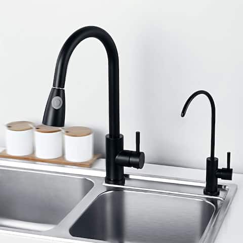 BATHLET Kitchen Water Filter Faucet Lead-Free Drinking Water Faucet
