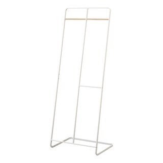Yamazaki Home Coat Rack, Steel, Holds 15.4 lbs - L 17.72 x W 24.02 x H 64.17 inches