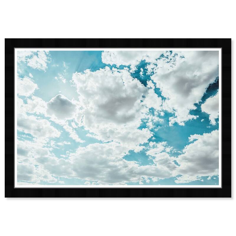 Wynwood Studio Prints Nature and Landscape Clear Sky White and Modern & Contemporary Wall Art Canvas Print