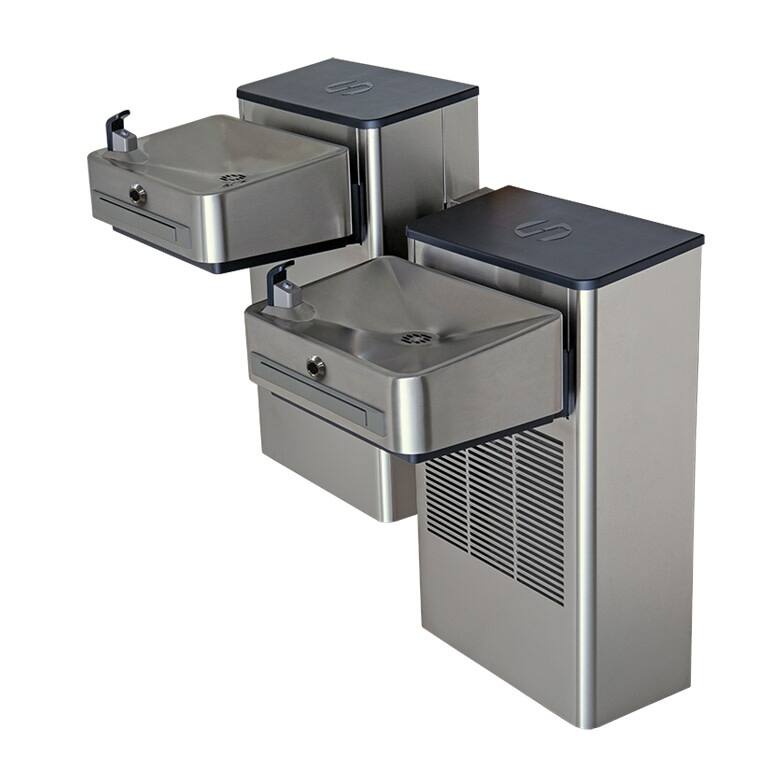 Haws Wall Mounted Drinking Fountain - Stainless Steel