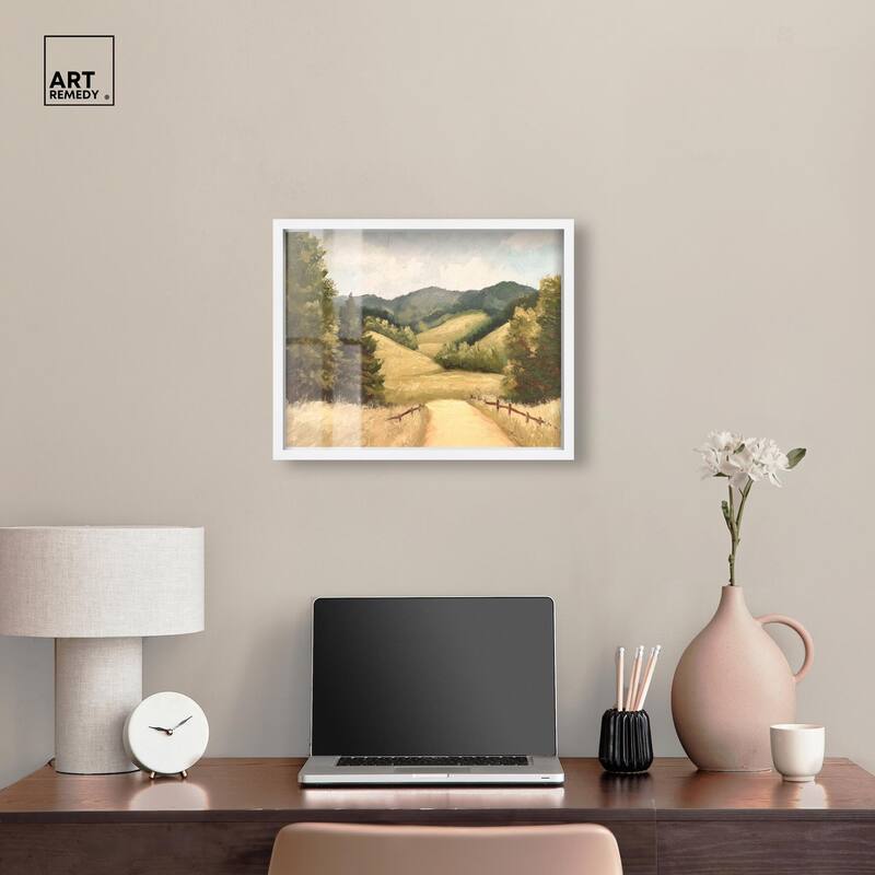 Summer Fields Shadowbox by Art Remedy