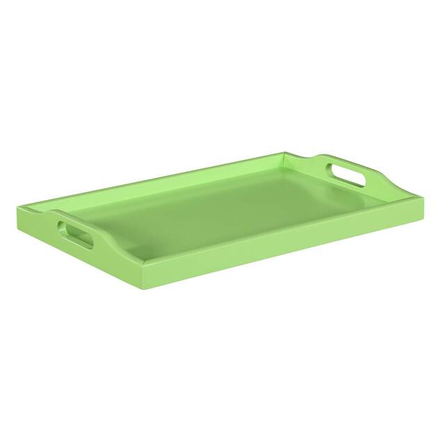 Porch & Den Anemone Serving Tray - Lime