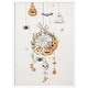 preview thumbnail 5 of 5, "Halloween Dreamcatcher" Framed Print Wall Art White - Large