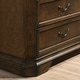 preview thumbnail 17 of 48, Roundhill Furniture Maderne 3-Piece Wood Bedroom Set, Panel Bed and Two Nightstands