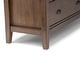 preview thumbnail 15 of 18, WYNDENHALL Mansfield SOLID WOOD 39 inch Wide Transitional Medium Storage Cabinet - 39"w x 17"d x 42" h