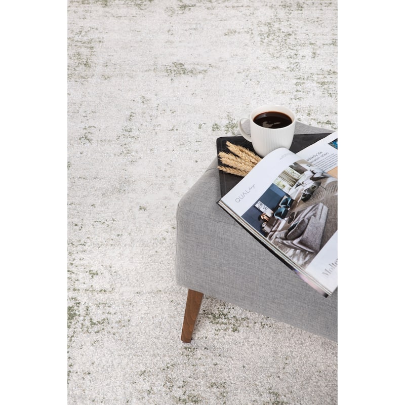 Culture Collection Faded Abstract Area Rug