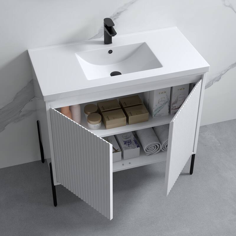 Ripple 36" Single Bathroom Vanity Set