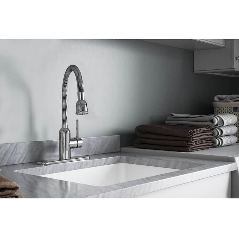 Elkay Pursuit 1.5 GPM Deck Mounted Single Handle Laundry Faucet with