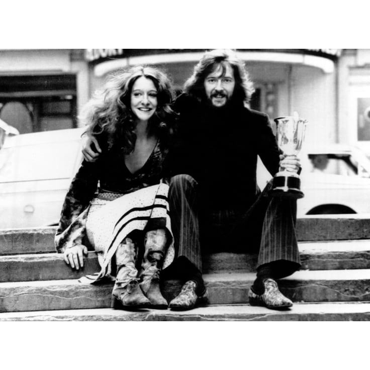 Eric Clapton And Alice Ormsby-Gore In London After Announcing