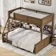 preview thumbnail 19 of 30, Multi-functional Solid Wood Bunk Bed by Harper & Bright Designs