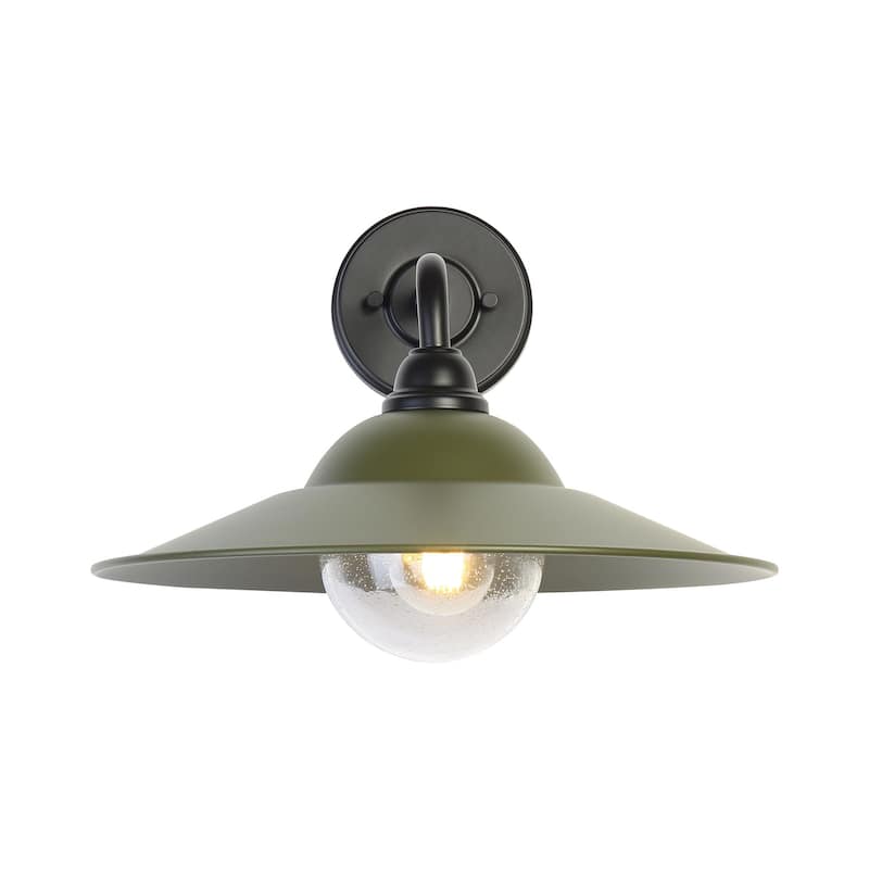 Golden Lighting 5096-OWL-MP Croma 12" Tall Outdoor Wall Sconce