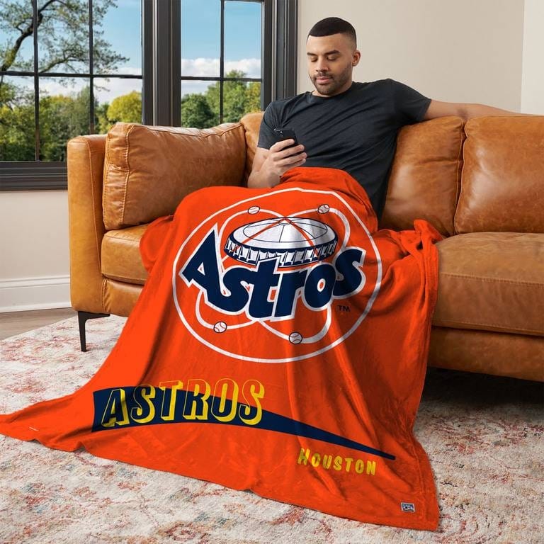 MLB CC Throwback Silk Touch Throw Blanket