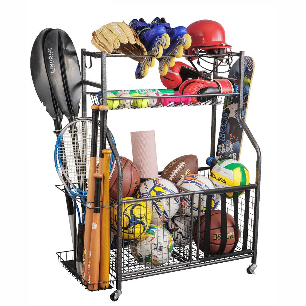 Sport Rack Sports Equipment Garage Organizer Sport Storage