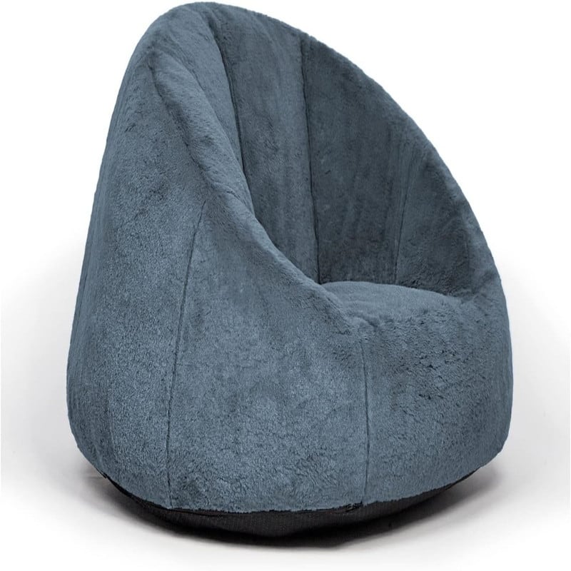 Small Bean Bag Chair for Kids 27in Blue