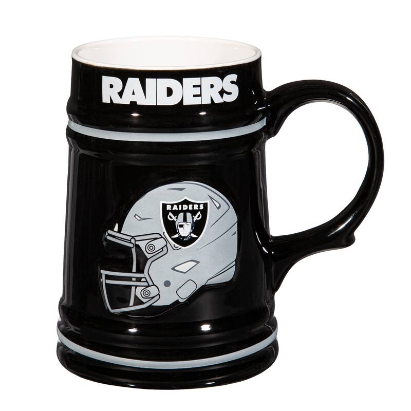 Las Vegas Raiders 24 oz Ceramic Stein Mug