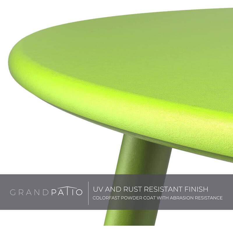 18" or 28" Round Outdoor Side Table End Table Coffee Table