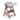 hauck AlphaPlus Grow Along Walnut Wooden High Chair, Tray & Deluxe Cushion, Grey - 16.5