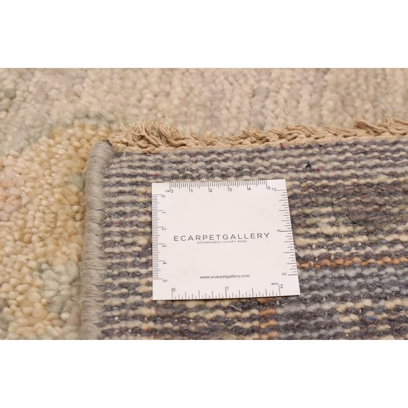 ECARPETGALLERY Hand-knotted Jules Serapi Grey Wool Rug - 9'1 x 12'1