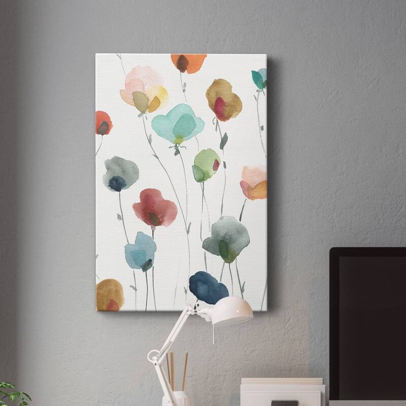 Lollipop Garden I Premium Gallery Wrapped Canvas - Ready to Hang