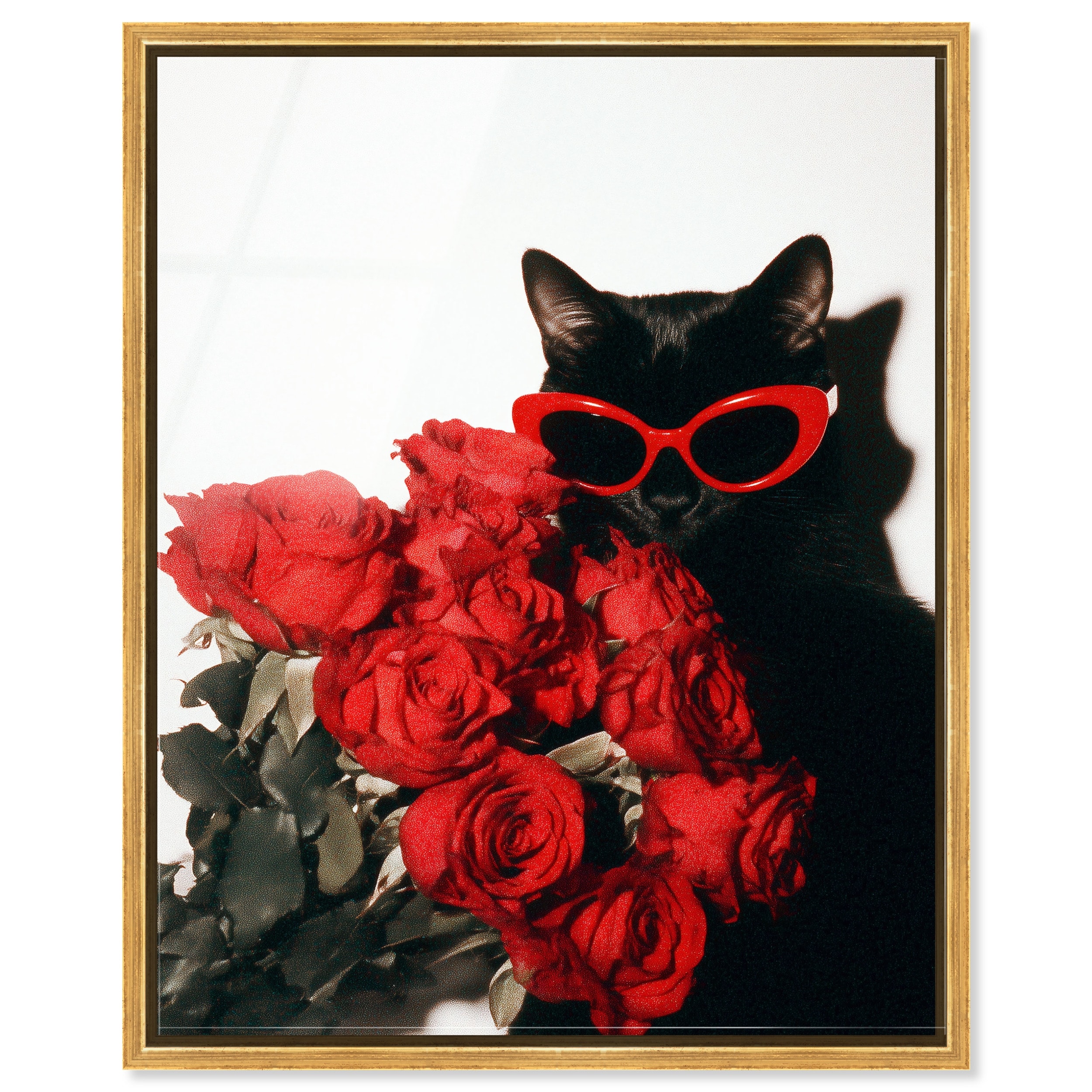 Shades of Love I Glam Wall Decor Acrylic Print by Notoriart