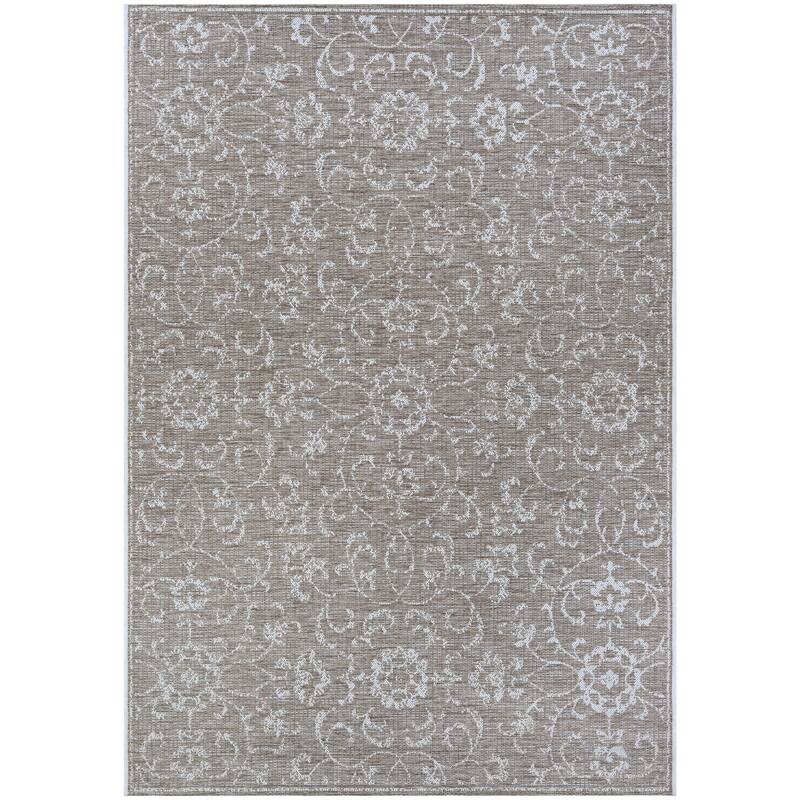 Dream Decor Rugs Carriage House Morning Glory Indoor Outdoor Area Rug