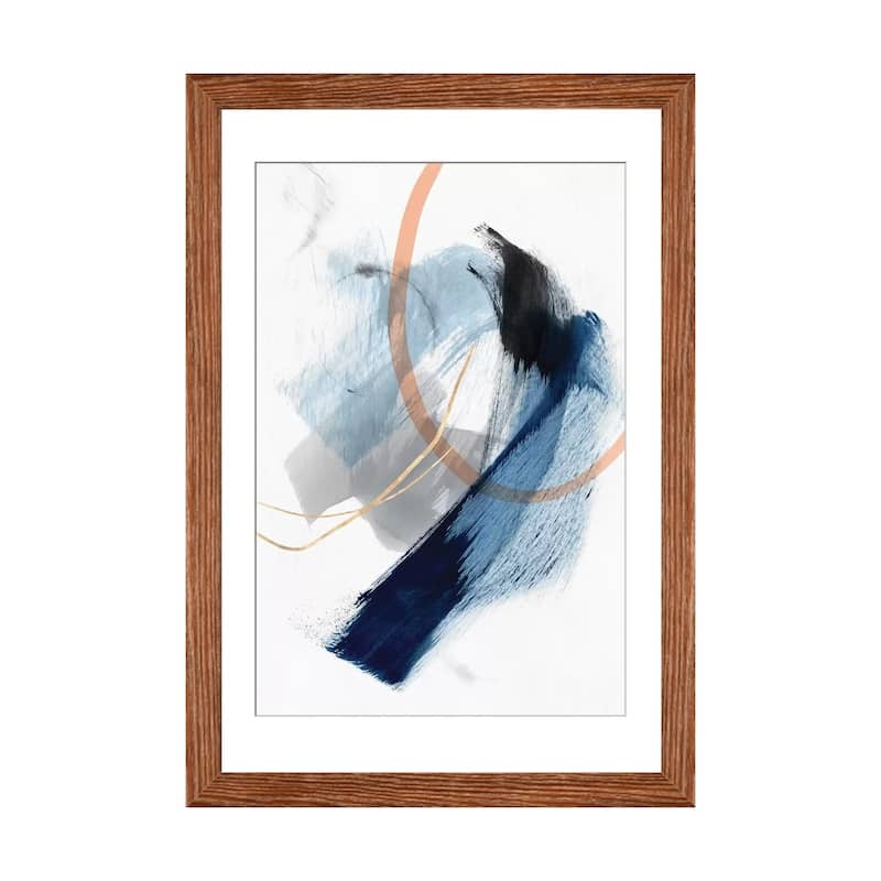 iCanvas "Foreshadow I " by PI Studio - Walnut - 32x24x1