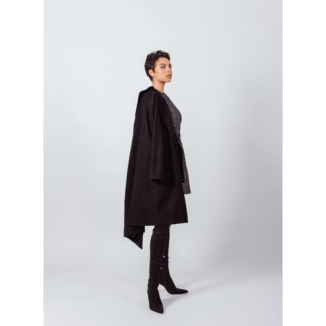 Worsted Flannel Trench Coat