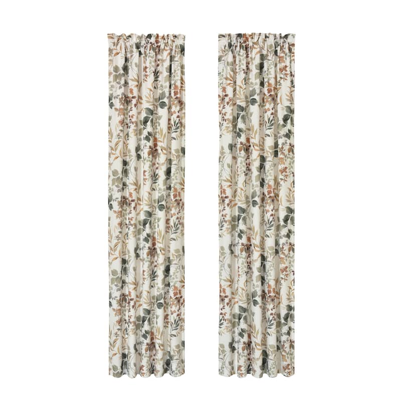 Royal Court Evergreen Window Panel Pair