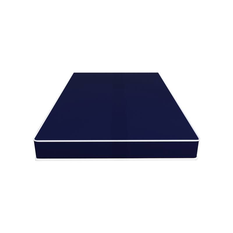 Onetan, 7" Medium Firm Double sided Tight top Foam Rolled Vinyl Mattress, Good For The Back