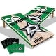 preview thumbnail 1 of 4, Dallas Stars NHL 2x4 Cornhole Board Set Include Carrying Case