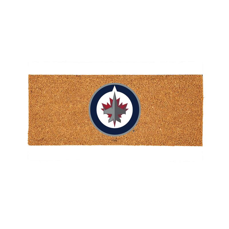 Winnipeg Jets Full Color Indoor/Outdoor Coir Mat