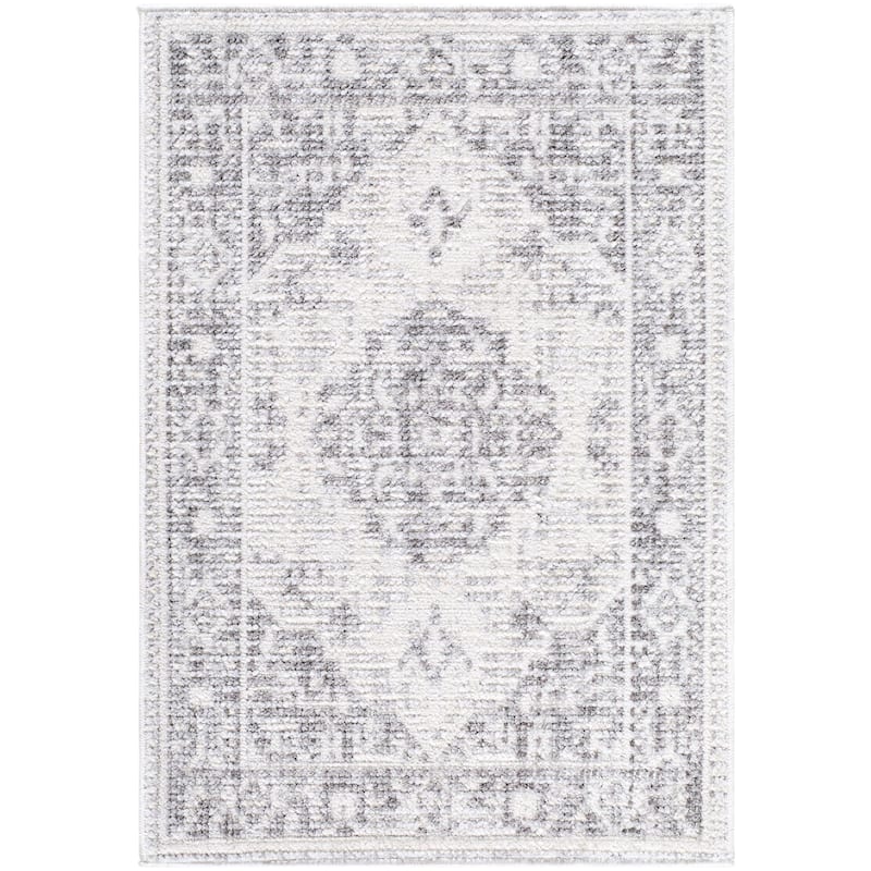 Elle Decor x Livabliss Odeon Modern Area Rug - 2' x 2'11" - Medium Gray