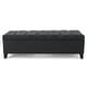 preview thumbnail 47 of 51, Ottilie Contemporary Button-Tufted Fabric Storage Ottoman Bench by Christopher Knight Home