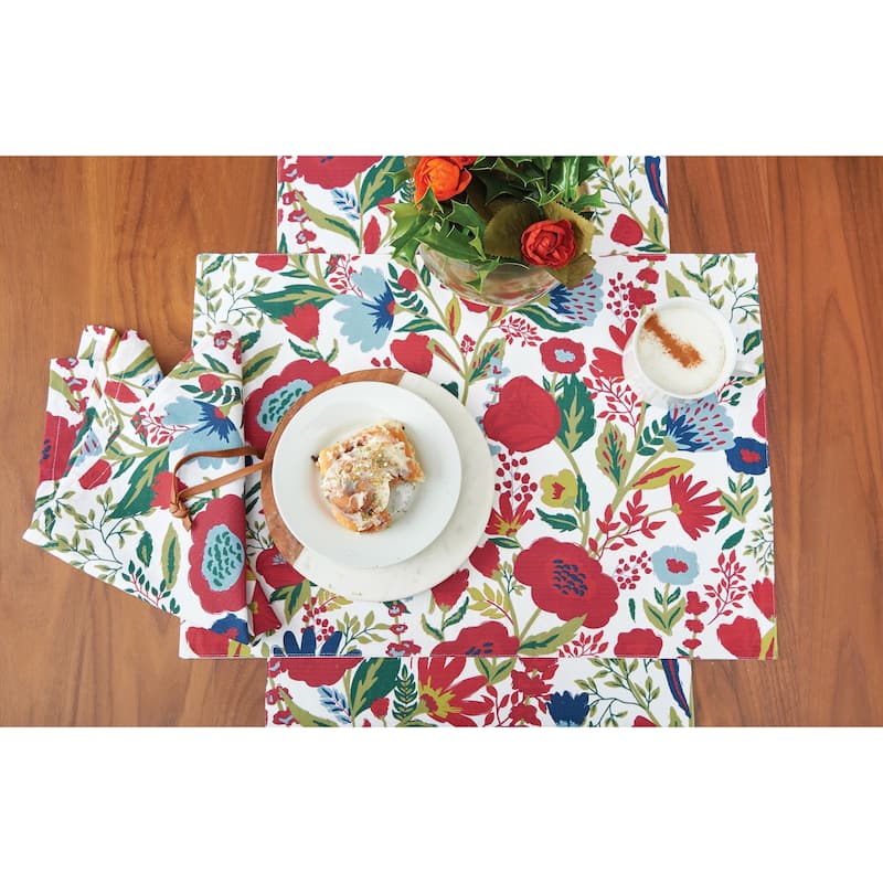 Bella Winter Placemats Set of 4, 13" x 19"