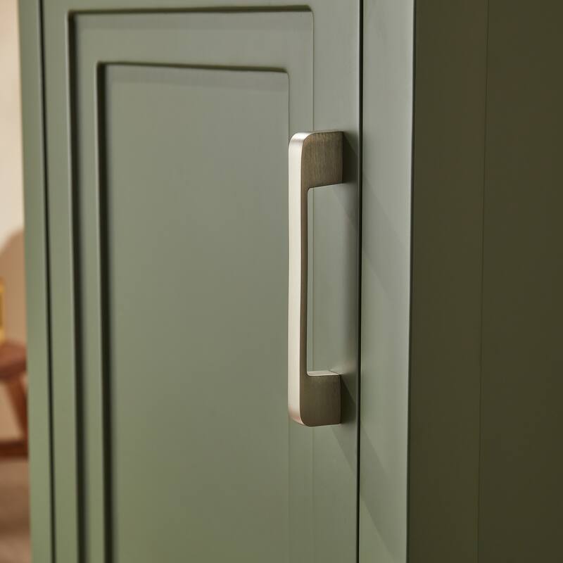 18" Fully Assembled Freestanding Bathroom Vanity with Top, Solid Wood Cabinet & Soft-Close Door and Drawer Design