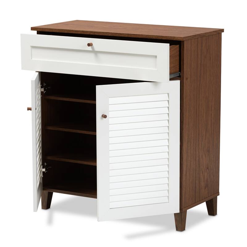 Carson Carrington Aitken 4-shelf Shoe Cabinet