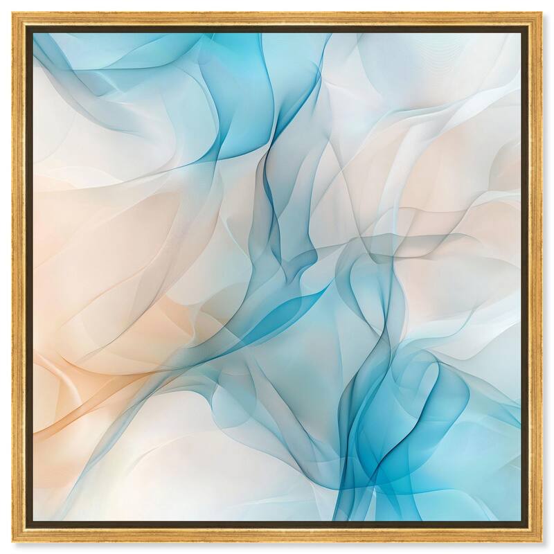 Quori II Canvas by Art Remedy - Gold - 40" x 40"