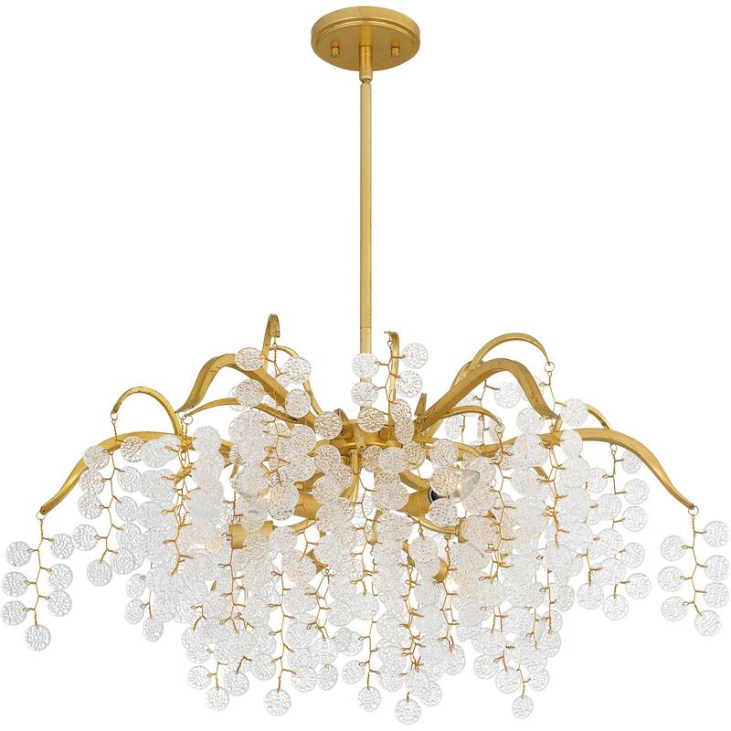 Maple Six Light Chandelier