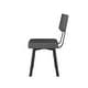 preview thumbnail 23 of 33, Amisco Clarkson Upholstered Dining Chair with Metal Legs