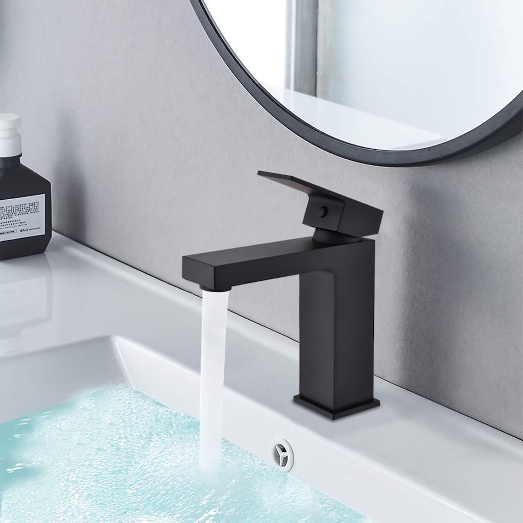 BATHLET Single-Handle Bathroom Sink Faucet