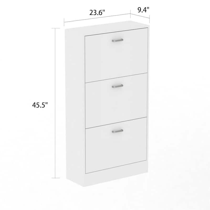 3-Tier Shoes Cabinet