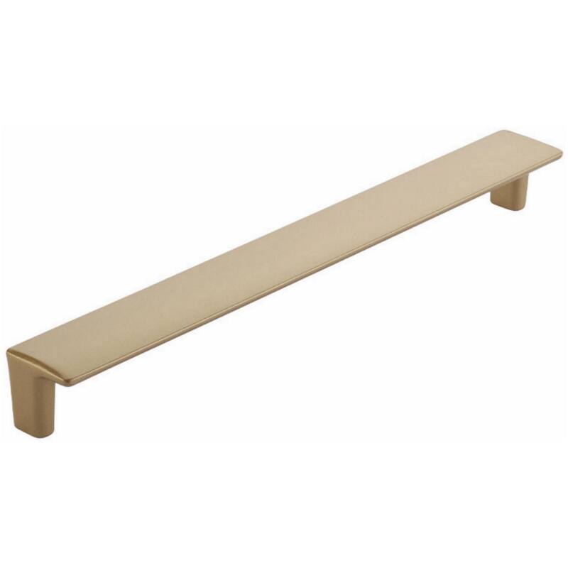 Schaub and Company 211037 Suave 8-7/8" Center to Center Modern Tab - Gold Rande